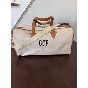 NEW Paravel Grand Tour Duffle Bag Weekender Strap Scout Tan Cream $365